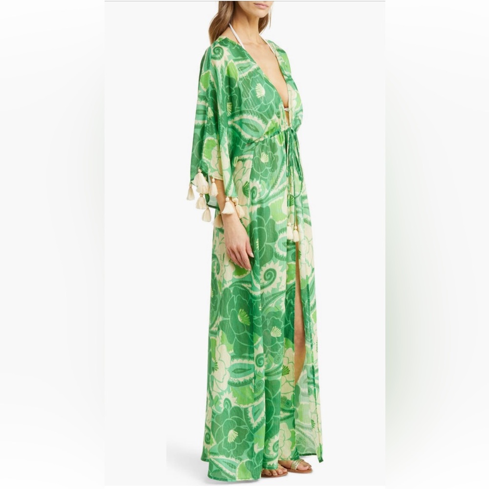 NWT Farm Rio Tropical Groove Cover-Up Dress, Medium